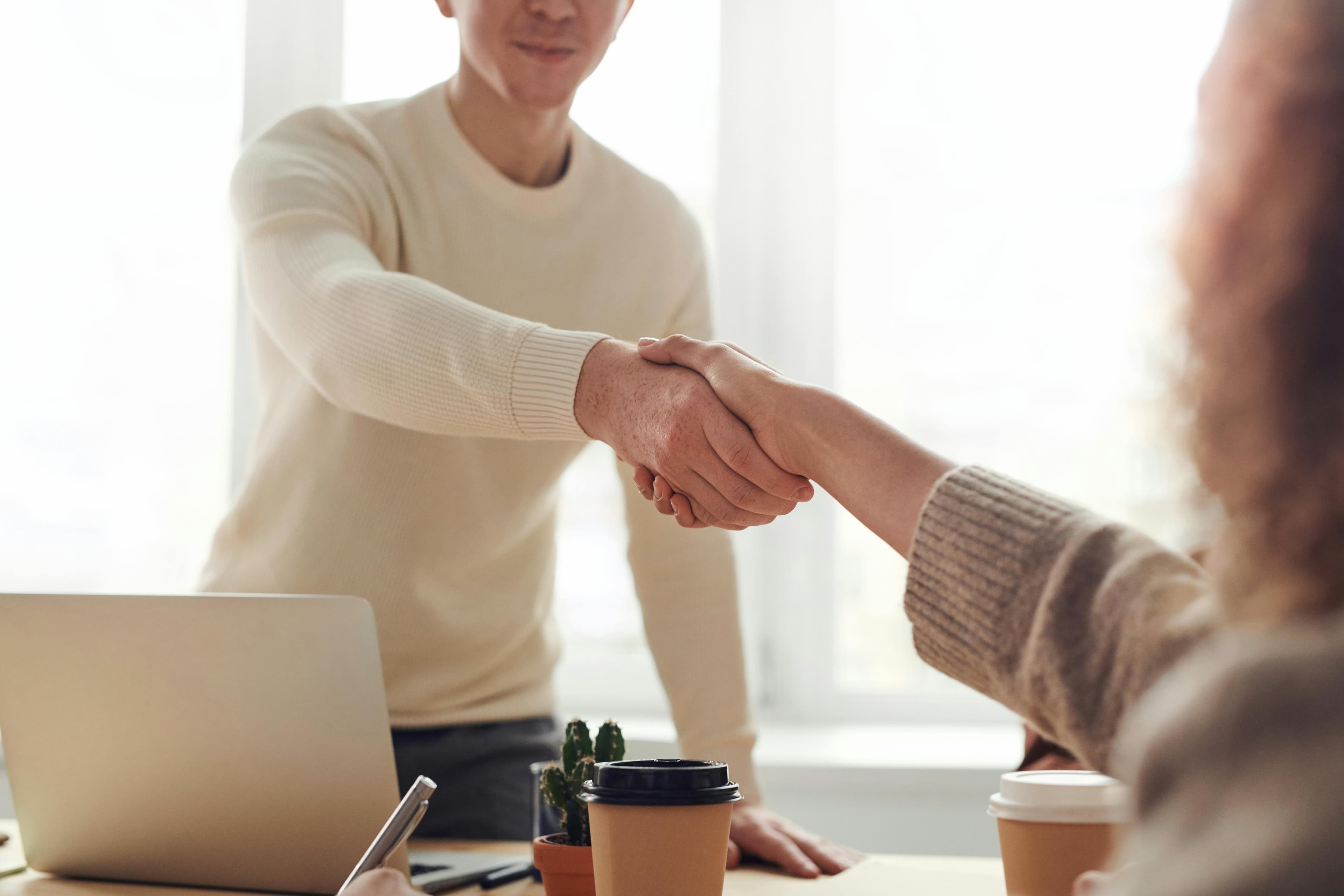 Professional discussing career direction with a coach